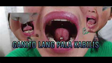 tongue piercing time lapse tim arte youtube