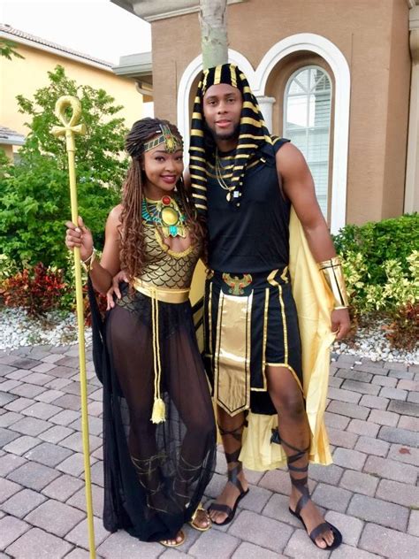 king tut and queen cleopatra couple halloween costumes halloween outfits cute couple halloween