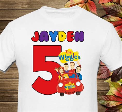 Printable The Wiggles Iron On Transfer Etsy Uk