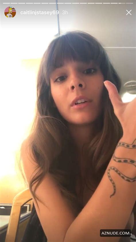 Caitlin Stasey Topless From Instagram Stories Aznude