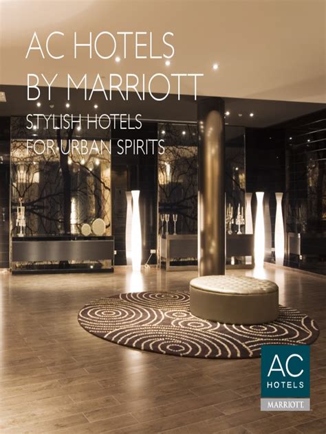 Ac Hotels By Marriott Design Standards Brochure Marriott