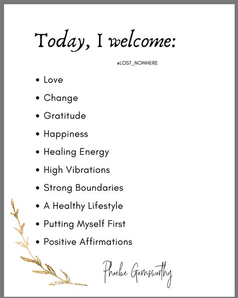 Healing Affirmations Morning Affirmations Positive Affirmations