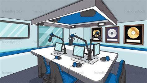 15 Awesome Recording Studio Microphone Cartoon Wallpapers