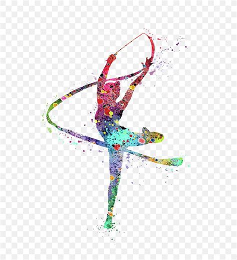 Visualizza altre idee su ginnastica artistica, ginnastica, esercizi. Watercolor Ribbon, PNG, 636x900px, Gymnastics, Artist ...