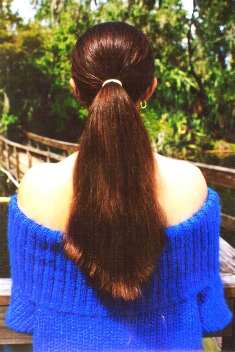 Long Haired Women Hall Of Fame Beautiful Ponytails