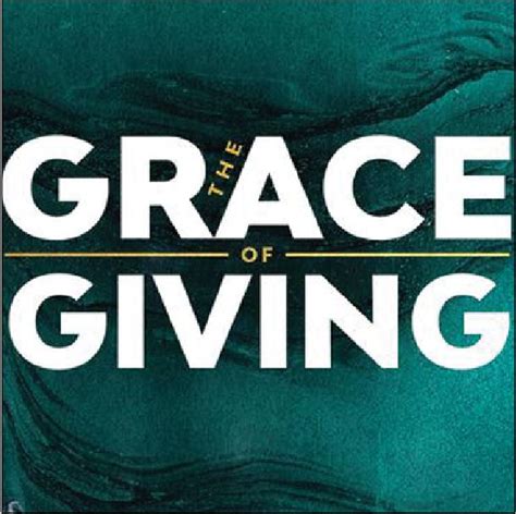 The Grace Of Giving Part One Eastwood Church