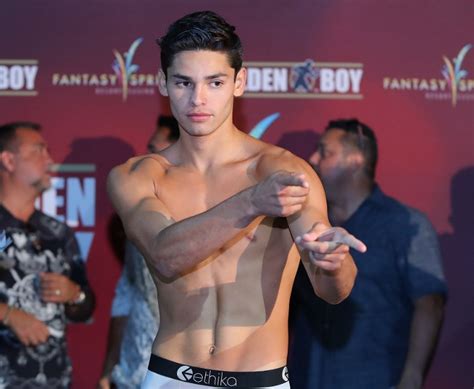 Photos Ryan Garcia Carlos Morales Ready For Facebook Battle Boxing News