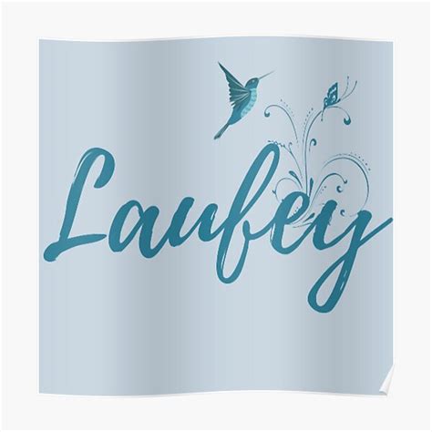 Laufey Blue Aesthetic Poster Rb0809 Laufey Shop