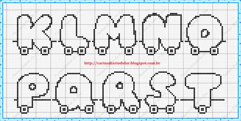 Boa tarde meninas e meninos! Modelos De Letras Para Bordar - SEONegativo.com