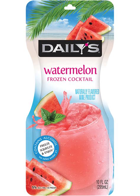Dailys Pouches Watermelon Total Wine And More