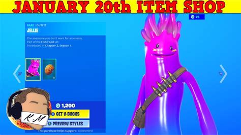 Dc's green arrow debuts in the january fortnite crew pack. Fortnite Item Shop (January 20th) | *NEW* JELLIE SKIN ...