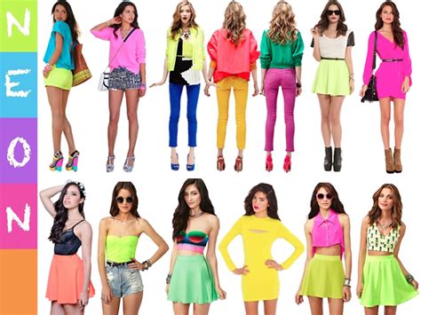Fluorescent 80s Neon Fashion Patterns For Pioneer Clothing