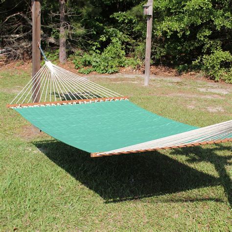 Sq 4025 Large Sunbrella Quilted Hammock Canvas Jade