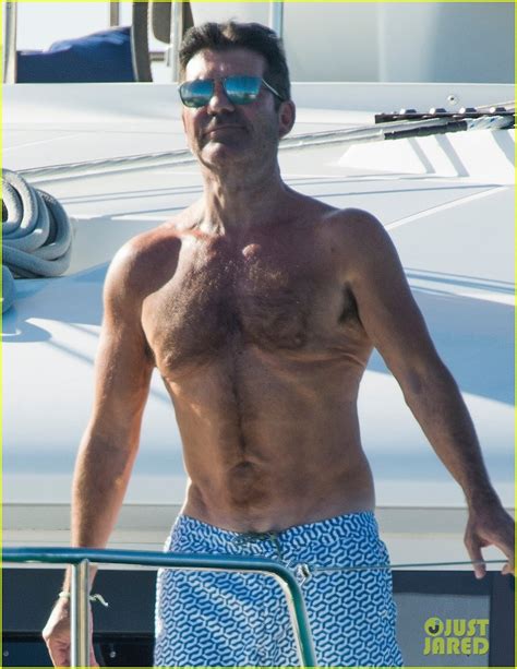 photo simon cowell shows off abs while vacationing 06 photo 4408684 just jared