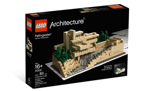 New Fallingwater Lego Building Kit For Future Architects Kidsomania
