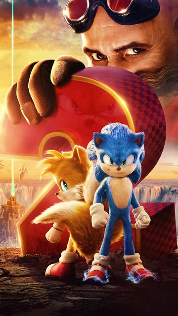 360x640 Sonic The Hedgehog 2 Movie Poster 360x640 Resolution Hd 4k