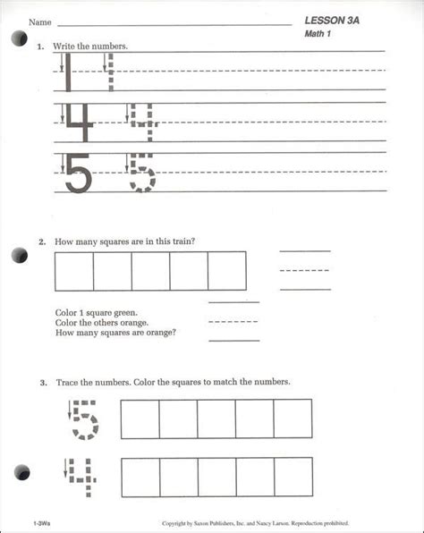 Saxon Phonics 1st Grade Worksheets