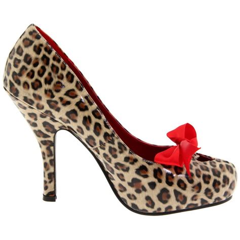Fashion thirsty donna luccicante strass plateau a spillo tacchi alti da festa sandali taglia. Modello di Leopardo 12 cm CUTIEPIE-06 Scarpe Décolleté ...