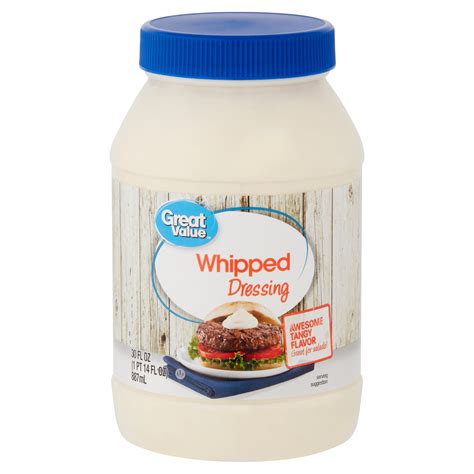 Great Value Whipped Dressing 30 Fl Oz Walmart Inventory Checker