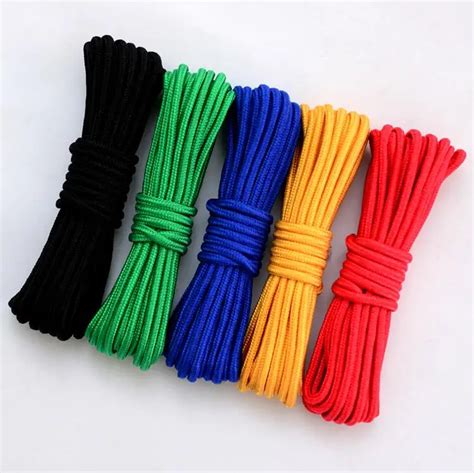 Wholesale Colored 4mm Braided Nylon Packing Ropes Buy Nylon Round