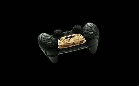 Caviar Představil Zlatý Playstation Ps5 Golden Rock Luxuryguru