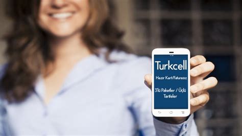 Turkcell Faturasız 3 Lü Dakika İnternet ve SMS Paketleri 2023