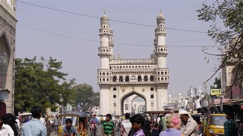 Visiting The Charminar Hyderabad Travel Youtube