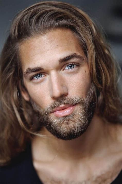 10 Different Male Models With Long Hair In 2024 Cool Hairstyles For