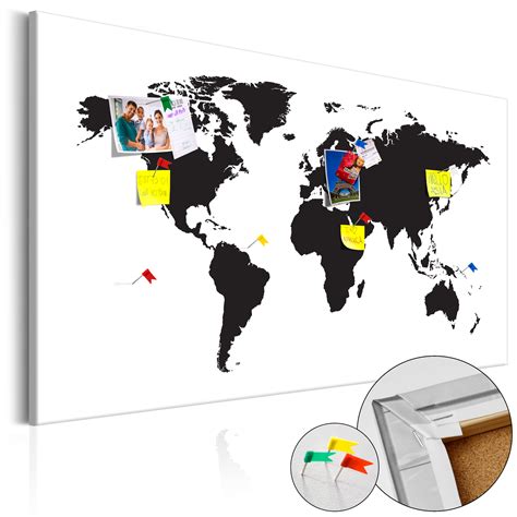 Weltkarte Pinnwand Kork Landkarte Korkwand Korktafel 27 Varianten K A