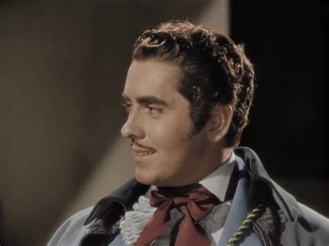 1 Tyrone Power As Don Diego Vega Aka Zorro Watching Lolita Quintero