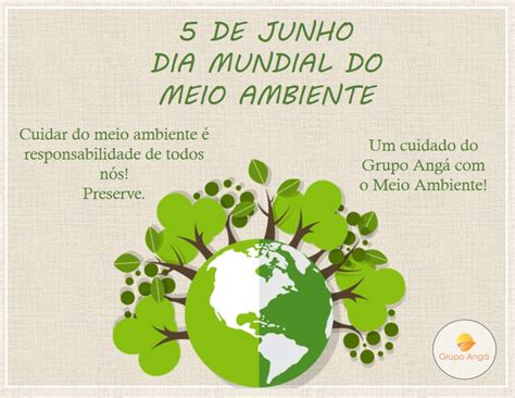 Dia Mundial Do Meio Ambiente 05 De Junho Intranet Angá