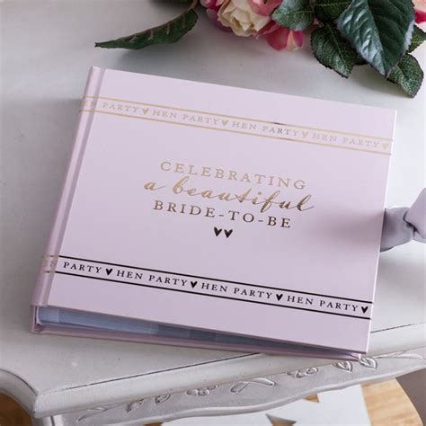 Personalised Bride To Be Hen Party Photo Album The T Experience