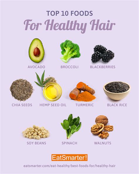 Top 10 Foods For Healthy Hair Eat Smarter Usa