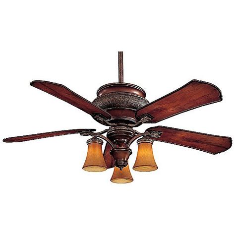 Mission style fans may have some sort of geometric detail or tiffany like light fixture, while the craftsman style ceiling fans have more of a hand crafted look with features such as rivets or mica in their design. Minka Aire Brown Craftsman Outdoor Ceiling Fan with ...