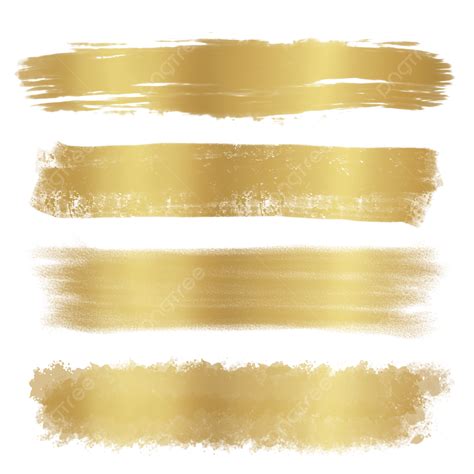 Paint Brush Stroke Clipart Transparent Png Hd Gold Paint Strokes Png