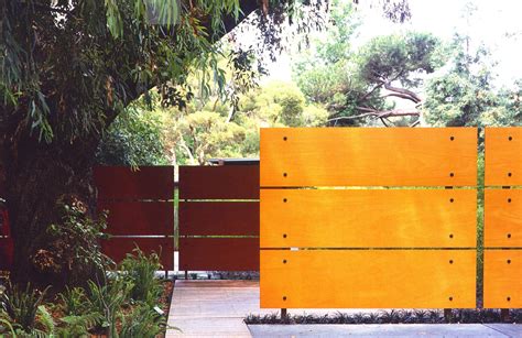 Using Finland Color Plywood Backyard Fences Garden Fence Diy Fence