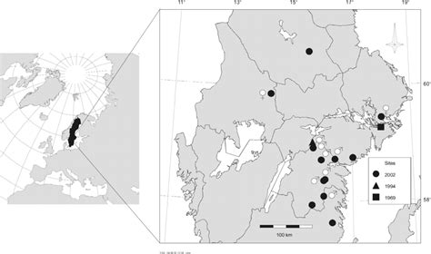All Known Observations Of Craspedacusta Sowerbyi In Sweden In Late