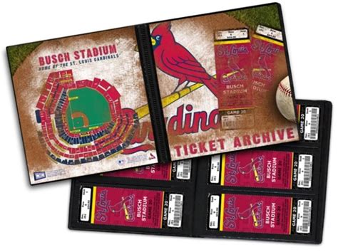 Ticket Album Mlb St Louis Cardinals Holds 96 Tickets Cardinals