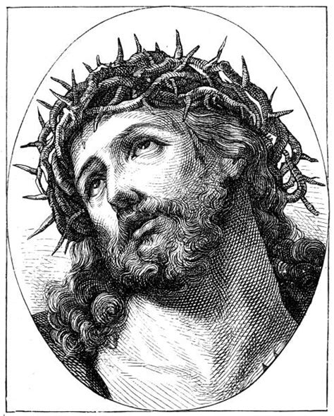 Jesus Crown Of Thorns Cartoons Illustrations Royalty Free Vector