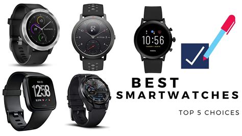 Best Smartwatches 2020 Top 5 Choices Youtube