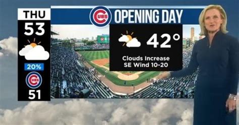 Chicago First Alert Weather Chilly Opening Day Cbs Chicago