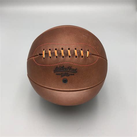 Naismith Basketball Brown Leather Leather Head Sports