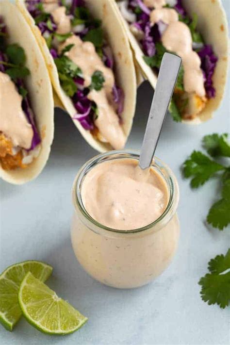 Ortega flavor craver taco sauce, taco ranch. Fish Taco Sauce | Συνταγή