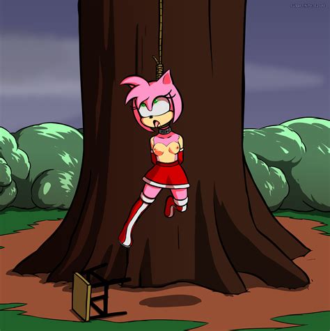 Rule 34 Absurd Res Amy Rose Anthro Arms Tied Armwear Asphyxiation Bodily Fluids Boots