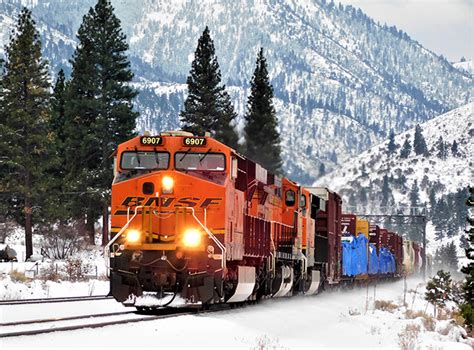 Freeze Your Feed With These 10 Winter Trains Bnsf Rail Talk