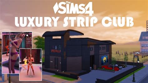 The Sims 4 Strip Club Stop Motion Build Download Link Youtube