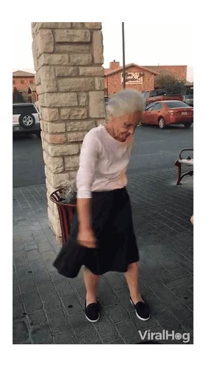 Grandma Dancing Dance Floss Gifs Viralhog Granny