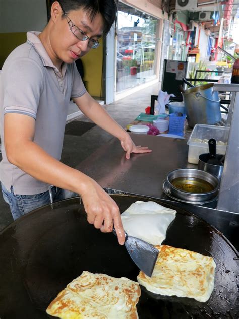 Chinese Roti Prata Roti Canai Shyang 详 Kopitiam In Taman Johor Jaya Johor Bahru Tony Johor