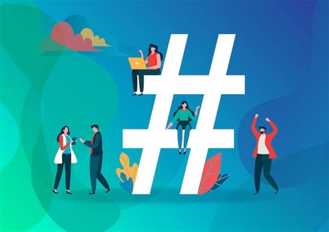 Hashtag Vectors Photos And Psd Files Free Download