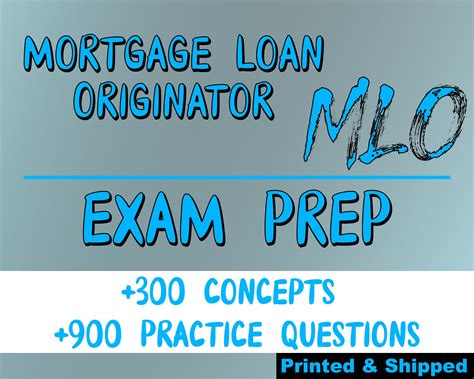 Mlo Mortgage Loan Originator Exam Preparation Digital 300 Etsy